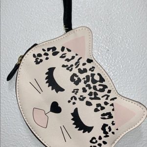 Betsey Johnson Cat Wristlet